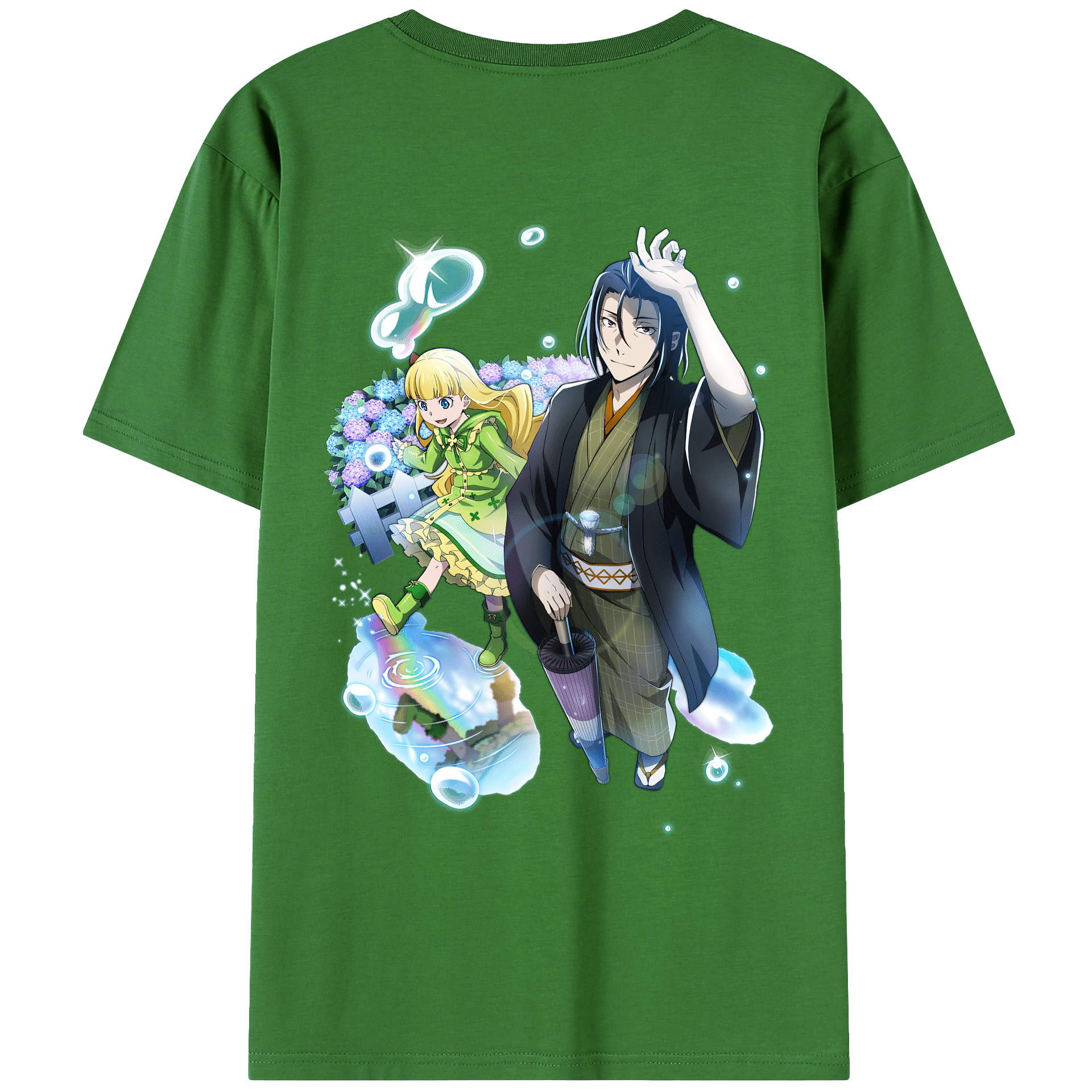 （画像用） 文豪ストレイドッグス Bungo Stray Dogs レディース半袖Tシャツ(バックプリント)